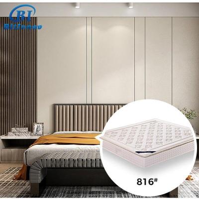 China Removable Cover Bitinnov 200*180*25cm Hotel Style Spring Mattress With Bed Base King Size 5 Star Hotel Bed Thick Mattress Manufacturer for sale