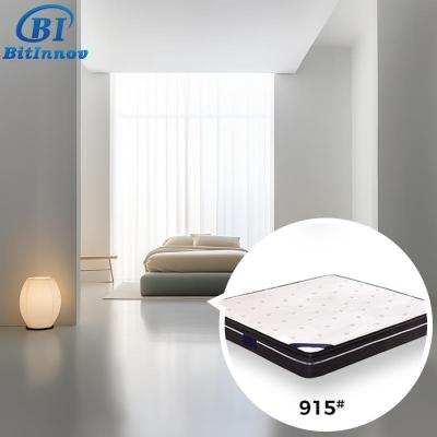 China Removable Cover Bitinnov No.915 200*180*25cm Free Sample Luxury hotel coil spring mattress 7 zone memory foam mattress for sale