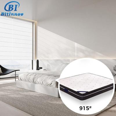 China Removable Cover Bitinnov No.915 200*180*25cm Free Sample Luxury hotel mattresses compressed pocket coil spring mattress for sale