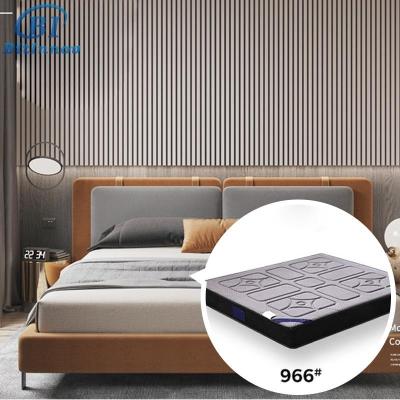 China Removable Cover Bitinnov 200*180*25cm Factory wholesale Suitable home and hotels zone pocket spring bed sponge foam hotel mattress for sale