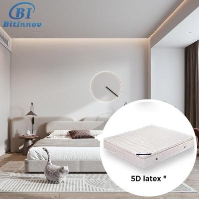 China Removable Cover Bitinnov 5D Latex 200*180*25cm Free Sample Luxury hotel latex king size pocket coil spring mattress for sale