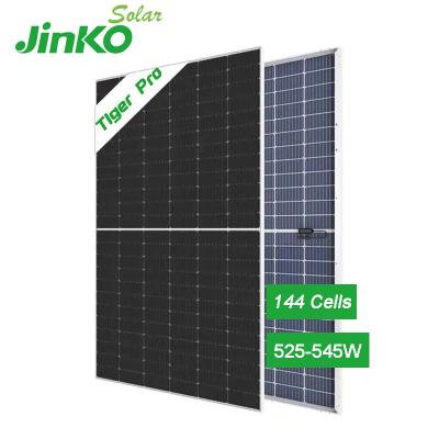 China Multi Busbar Technology Jinko Solar Panel With Good Prices Half Cells PERC Mono 9BB 525w 535w 545w Big Power For Business PV Solar Panel for sale