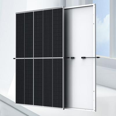 China Home Commercial Solar Panel 210*210mm Mono Crystalline Mono Crystalline PV System TSM-DE09 Trina Solar Panel 405w Solar Cells For Home Best Price for sale