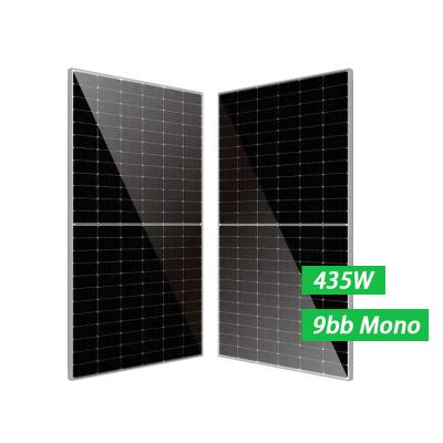 China Half Cells 435w 440w 455W PV Solar System Price Solar Panel Solar System Home Commercial Solar Brand Summer Off Grid Machine for sale