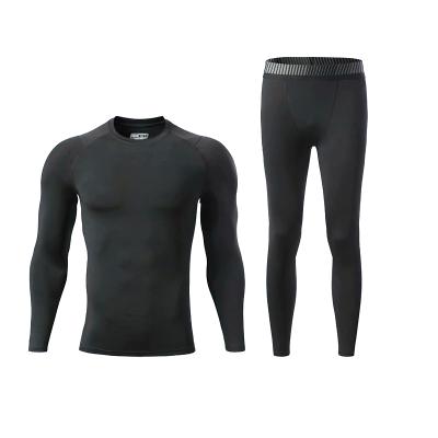 China Custom Made Breathable Running T-shirt Long Sleeves Sports T-shirt Football Tights Outdoor Breathable Quick Dry T-Shirt For Men for sale