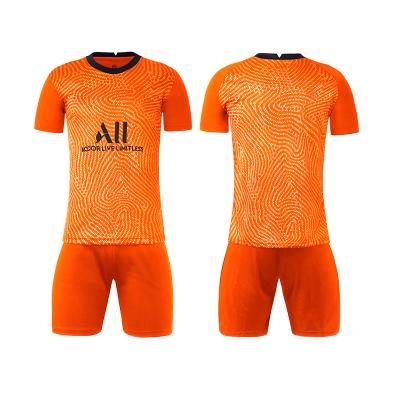 China Sets 2022 Youth Breathable Quick Dry Soccer Jersey Customized Multi Color Football Training Suit Soccer Goalkeeper Jersey Set for sale