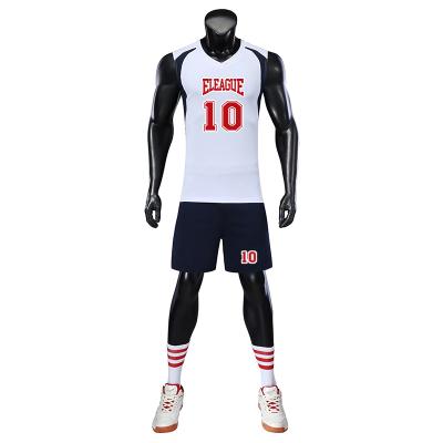 China Custom Made High Quality Cheap Sport Team Set Sublimation Volleyball Uniform Price Men Volleyball Uniform Uniform XXXXL for sale