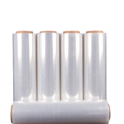 China Factory Direct Transparent LLDPE Moisture Proof Bind Cocoon Tie Hand Stretch Films For Wrap Or Package Products And Pallet Loads for sale