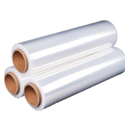 China Factory direct transparent LLDPE moisture proof tease package up tie hand stretch films for wrap or package products and pallet loads for sale