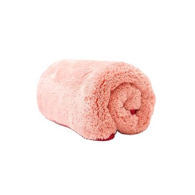 China 53*70CM Quick Dry/Thickened Thickened No Linting Microfiber Coral Fleece Car Household Washing Towel Auto Cloth Cleaning Cloth for sale