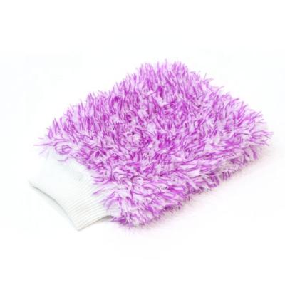 China MIT Auto Household Ultra Soft Lint Free Double Side Soft Colorful Cloth Double Side Wash Mitt Wash Mitt Car Wash Cleaning Cloth Detailer for sale