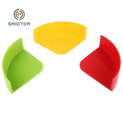 China Car Tire Washing New Red Anti Roll Plastic Board To Prevent Car Wash Water Hose Getting Stuck Tire Roll Car Wash Hose Slide For Wheel Guard for sale