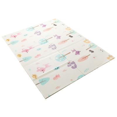 China Non-Toxic Folding XPE 200*180*1cm Waterproof Non-Toxic Foam Mat Baby Play Mat for sale