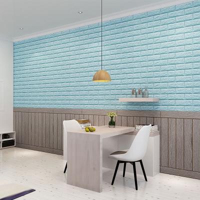 China Factory Made Lowest Price Easy China Waterproof+ECO-Friendly Hand Wallpaper 3D Self Adhesive Wallpaper For Home Decoration for sale