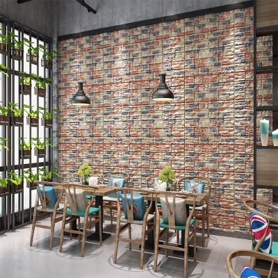 China Waterproof+ECO-Friendly China Wallpapers%2Fwall+coating factory price with decorative brick wall panels and wallpaper for sale