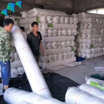 China White South America 80% Malla Sombra Raschel Agro Shade Cloth Mesh Net Rolls 4.1*100 Meters Agricultrue Use for sale