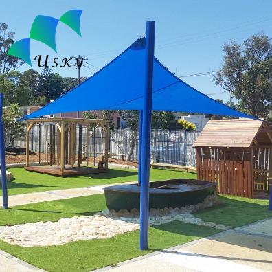 China Durable Outdoor Canopi Sail Shade Netting Barrier Privacy Resort Quality Sail Shade For Swimming Pool for sale