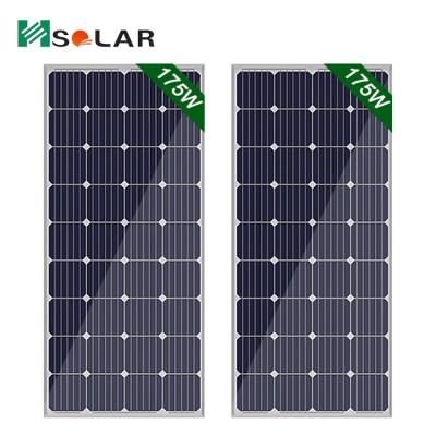 China China Made Mono Solar Panels System 4 PV 36 MM 175W 165W 170W Cells 175W 165W 170W Wholesale Price for sale