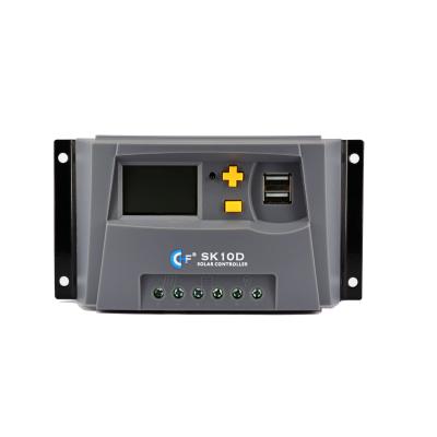 China Solar Charger Controller 10A Controller 12V/24V/36V/48V PWM Solar Charger Controller for sale