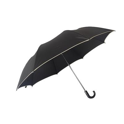 China Contemporary high quality automatic sunny and rainy umbrella windproof umbrella 2 times by twice open and close for promotion price for sale