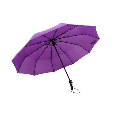 China Contemporary Promotional Custom Printing Umbrella Three Times Golf Umbrella for sale