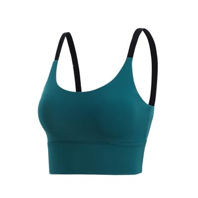 China High-impact working adjustable cross back yoga sports bra hot sale breathable with best quality for sale