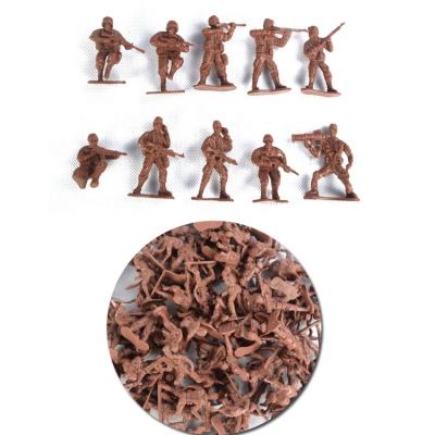 China TOY Factory Sale Boy Soldier MODEL plays High Quality Army Toy Soldier Play Set 100pcs 5cm for sale