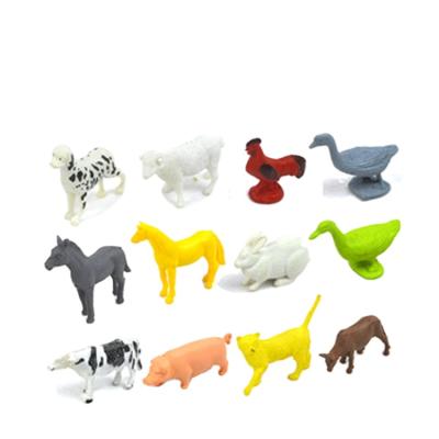 China Dinosaur 3+ Model Plastic Animal Figure Toys Toy Set Educational Toys For Children 60 Pcs for sale