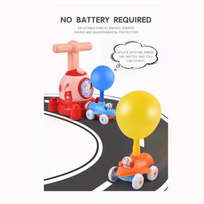 China Popular Children's Spaceship Toys 3+ Other Toy Vehicle Colors Balloon Toys &air-powered Balloon Launch Car Available In 3 for sale