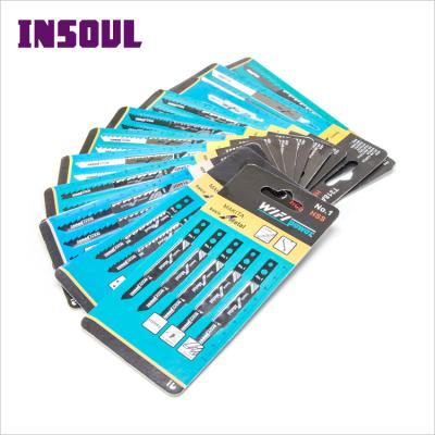 China INSOUL JSB01 Metal Serrated Blades Set For Cutting Wood Fast Cutting/Currved Cut/Clean/Straight Cuts for sale