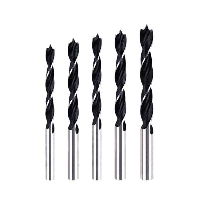 China INSOUL High Carbon Steel Wood Drilling Tips 3 Twist Brad Point Drill Bit 3mm to 16mm for Chipboard Drilling Wood Plastic DIY Tools for sale