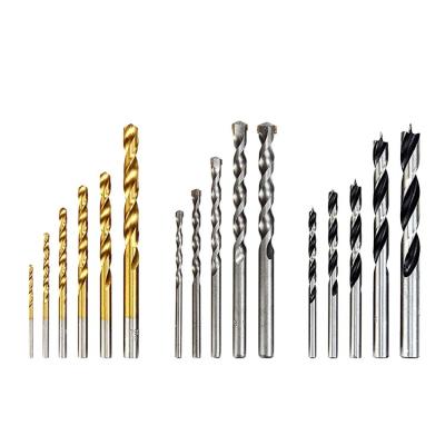 China INSOUL Wood Drilling High Carbon Steel Half Ground Brad Point Wood Drill Bit for Precision Wood Drilling for sale