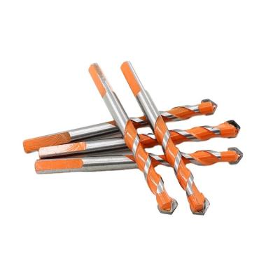 China Single Masonry Drilling INSOUL Triangle Tip Cutting Drill Bits Carbide Tip For Glass for sale