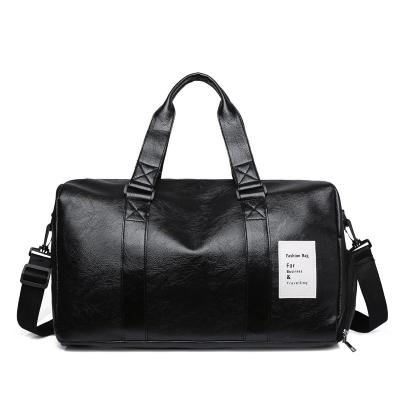 China Custom Made Rectangular Men's Messenger Bag Large Capacity Vintage PU Shoulder Bag Good Quality Tote Men's Handbags for sale