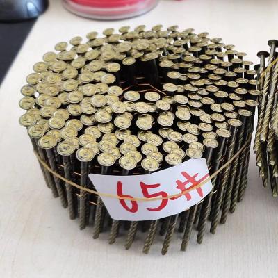 China Factory price high quality flat wire coil nails on sale for sale