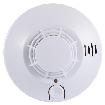 China Alarm DC 9V Smoke Detectors Sound Smoke Detector Battery Linked Fire Detector for sale