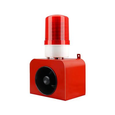 China Factory Supply Cold Rolled Steel & ABS Lampshade Red Ip65 120db Red Strobe Waterproof Light & Indoor/Outdoor Sound Alarm Siren for sale