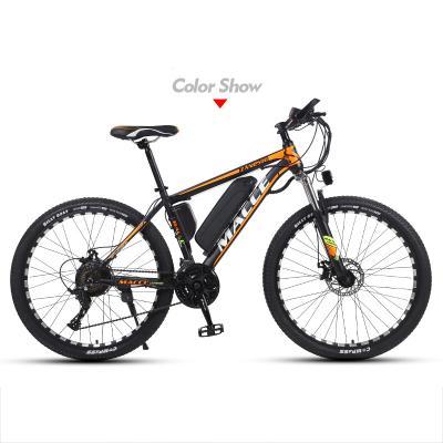 China 250W Carbon Fiber Ebike MTB Lithium Battery Mountain Bikes Power 36V 8/10/13Ah Electric Road Bike for sale