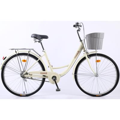 China Chinese products factory steel hot sale bicycle ladies city bike men / beautiful fashional city bicycle for sale