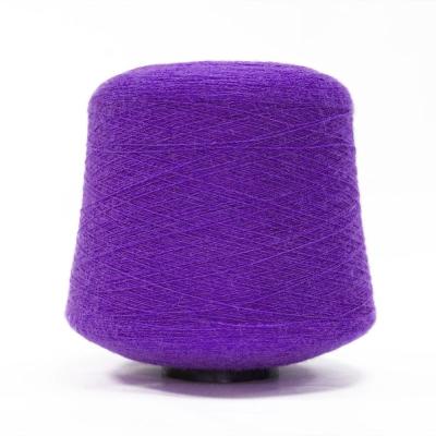 China Mink Rabbit Abrasion-Resistant Velvet Core Spun Eco-Friendly Yarn Factory New Arrival Colored For Knitting And Weaving for sale