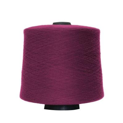 China Fasion Abrasion-Resistant Warm Napper Sweater Dyed Core Spun Yarn Ann Customized Color to Imitate Yak Wool Yarn for sale