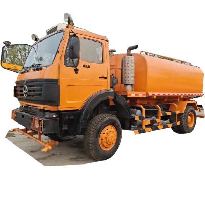 Cina Spruzzatore pieno cubico dell'acqua dell'azionamento 4X4 Off Road del camion 290hp dello spruzzatore del serbatoio di acqua dei tester di LHD 15 in vendita