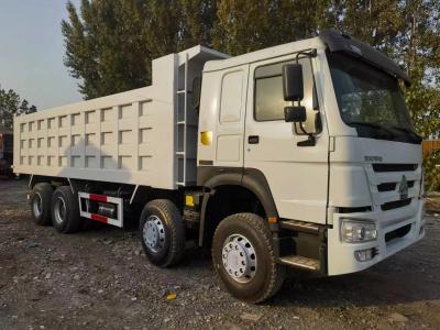 Cina I pneumatici di Tipper Truck 8x4 12 della seconda mano trasportano l'autocarro con cassone ribaltabile su autocarro personalizzabile del rinnovamento in vendita