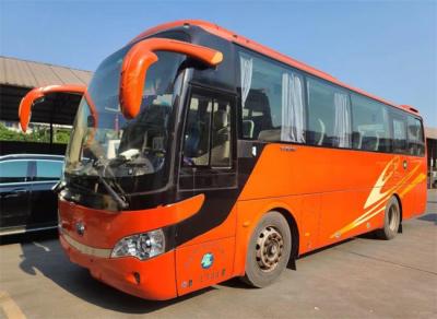 Chine Zk6908HD9 a employé des sièges de l'autobus 38 de Yutong donne des leçons particulières à la main 2780mm de Diesel Engine Second à vendre