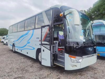 China Used Tour Bus 55 Seats Coach Bus Kinglong XMQ6128 With Diesel Engine Luxury Travel Bus Te koop