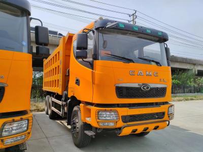 China Used Commercial Dump Trucks 316hp 6×4 Drive Model 10 Tires CAMC Heavy Duty Dump Truck Flat Head zu verkaufen