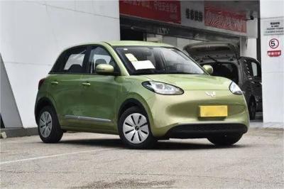 China Used New Energy Vehicles Wuling Bingo 333KM 2023 Model Aurora Green Color for sale