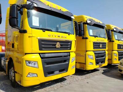 Chine Camion remorques tracteur SITRAK 6*4 tête de cheval 2021 Année neuve Condition 540hp haut toit à vendre