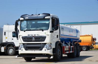 중국 Water Tanker Truck Howo 6*4 Sinotruck 10 Wheel LNG 260hp Engine 14 Cubic Tanker LHD/RHD 판매용