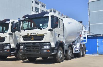 Κίνα Customized Heavy Mixer Truck 8 Cubic Sinotruck Howo T7 Cement Mixer With 10-Speend Gear προς πώληση